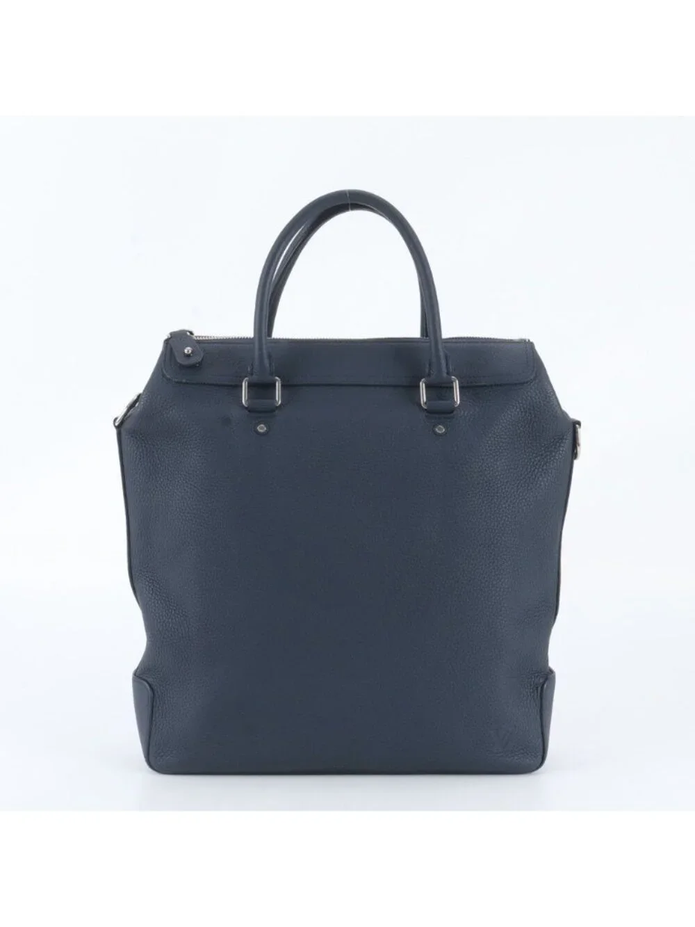 Louis Vuitton Greenwich Zipped Tote Bag Cuir Taurillon Leather Marine